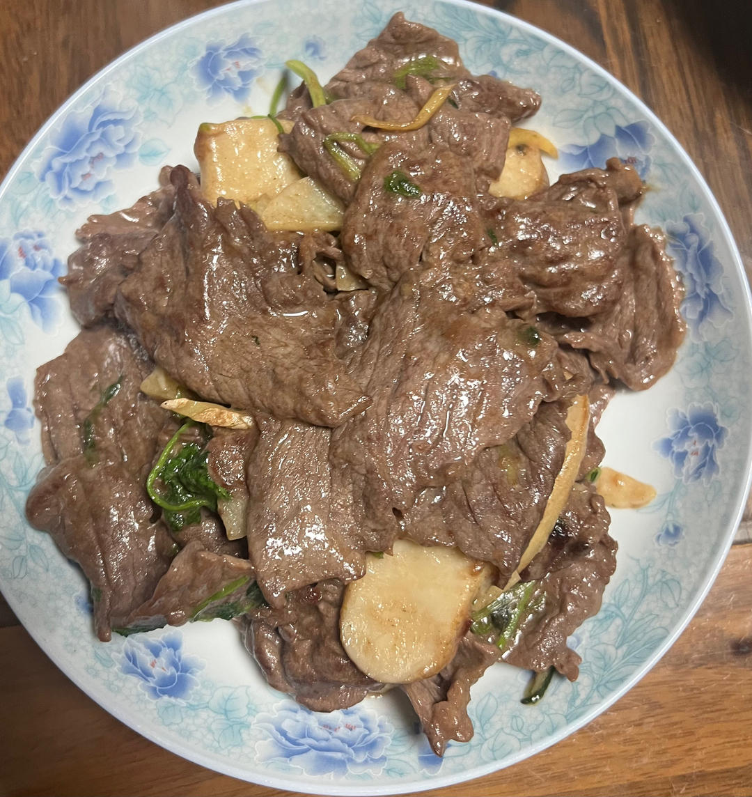 小炒牛肉