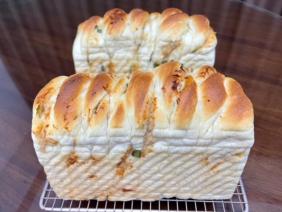 怎么吃都不腻的肉松吐司