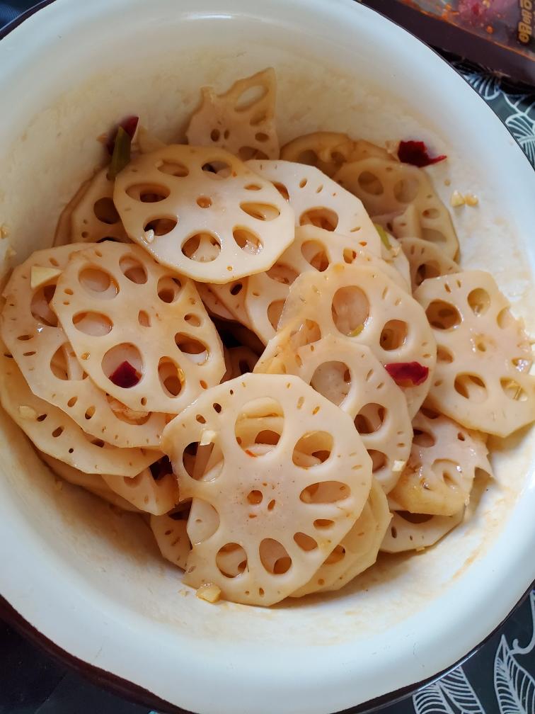 媲美绝味的酸辣藕片