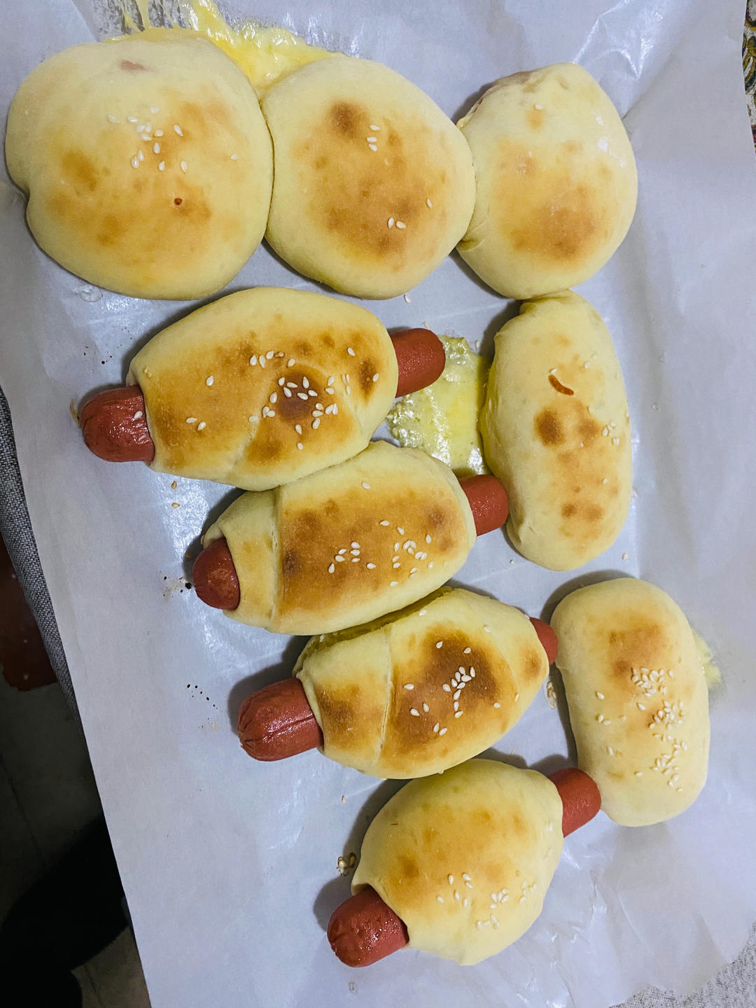 培根🥓面包卷（简单好吃的咸口软面包）