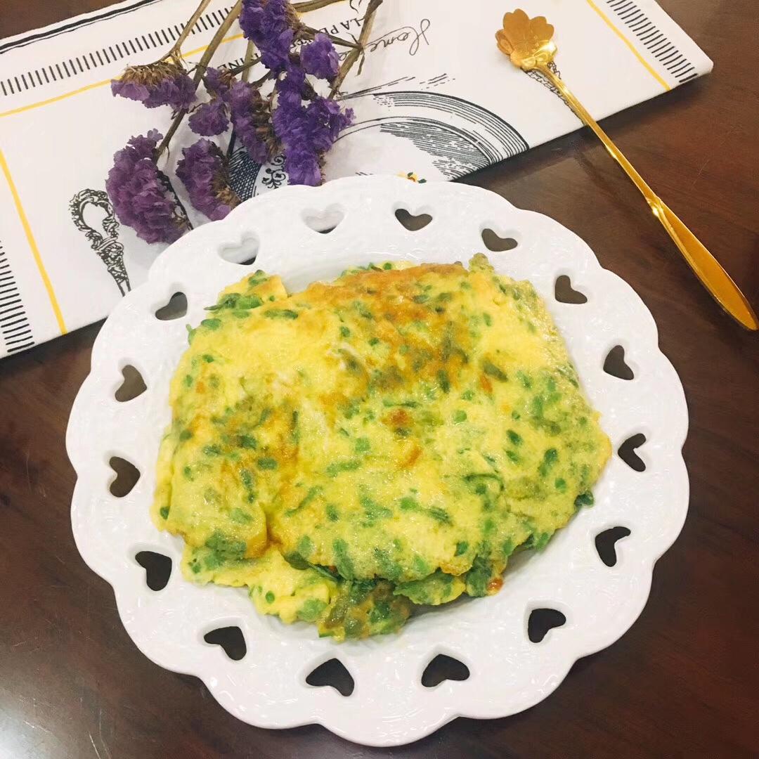 夜香花炒鸡蛋的做法