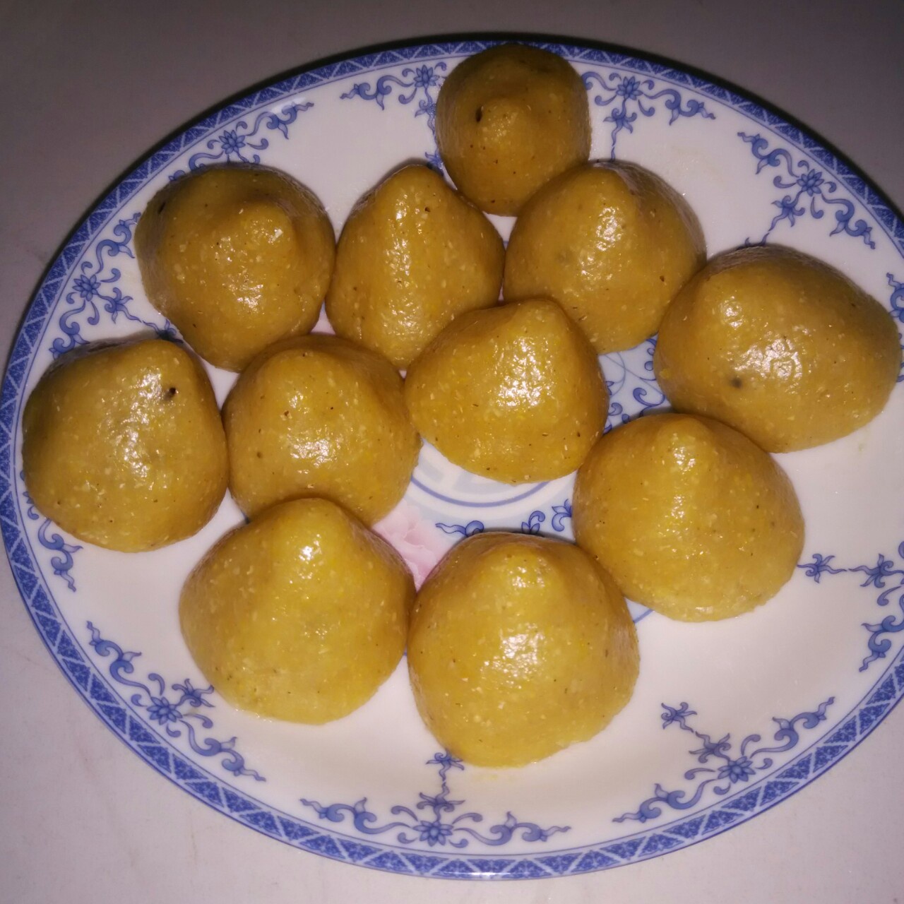 奶香糯米窝窝头