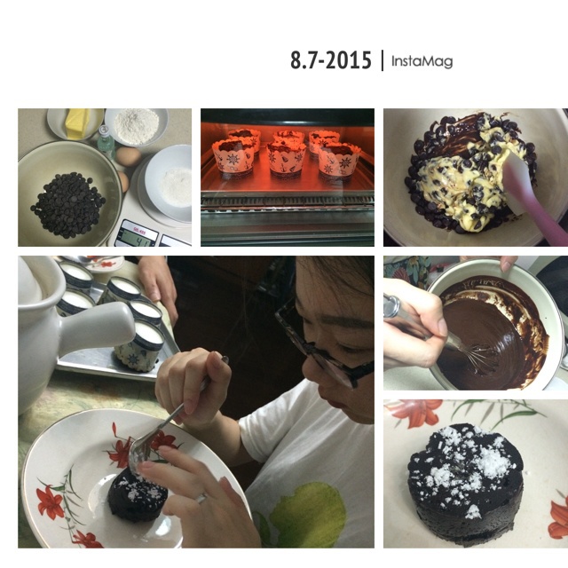 熔岩巧克力蛋糕