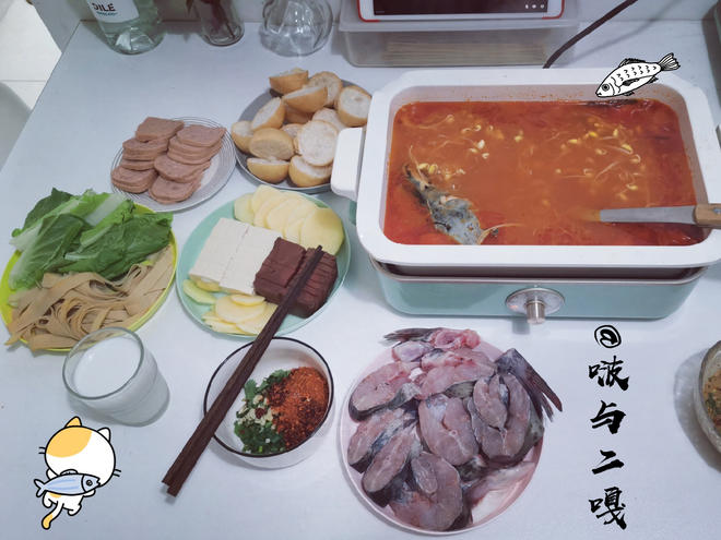 贵州酸汤鱼火锅的做法