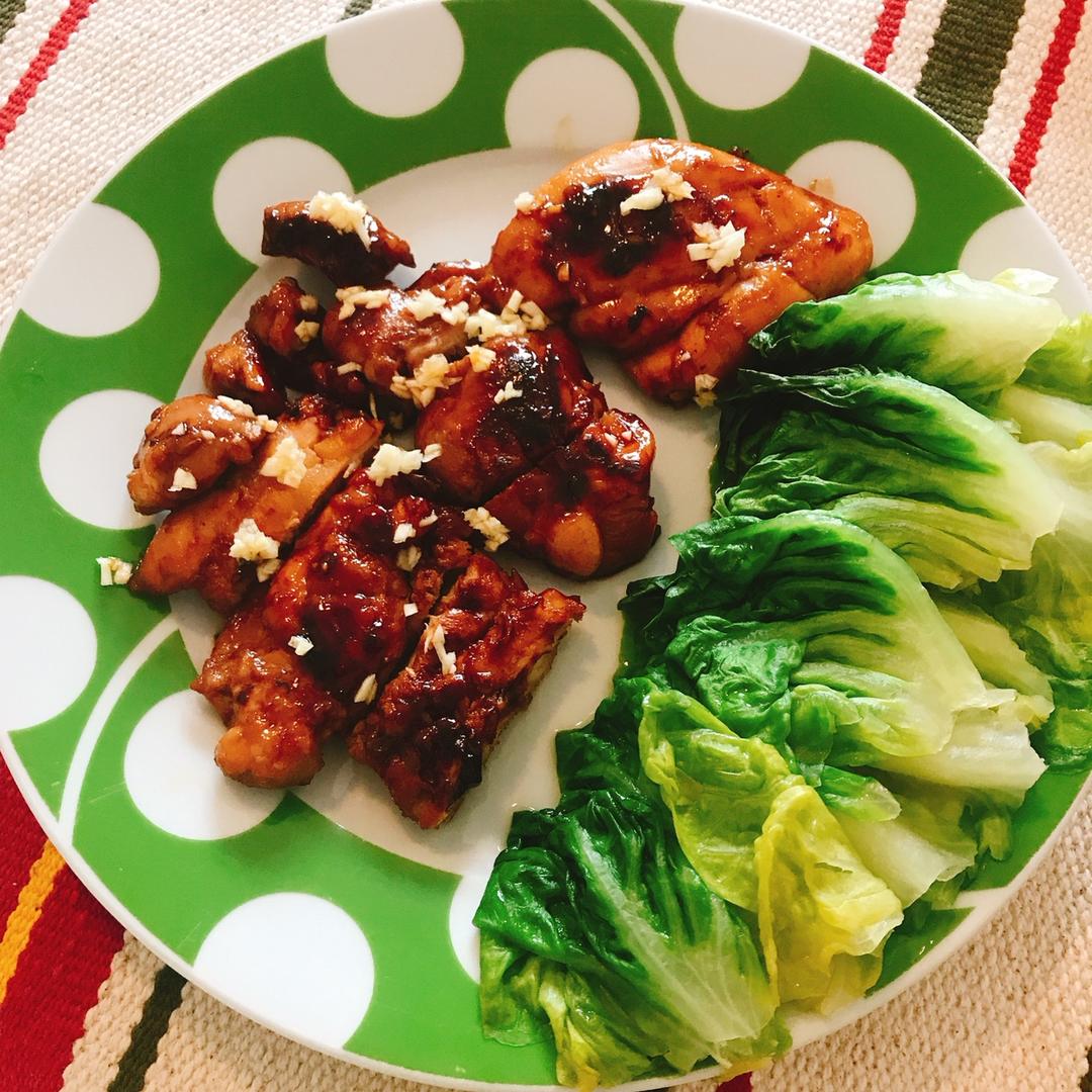 照烧鸡腿饭