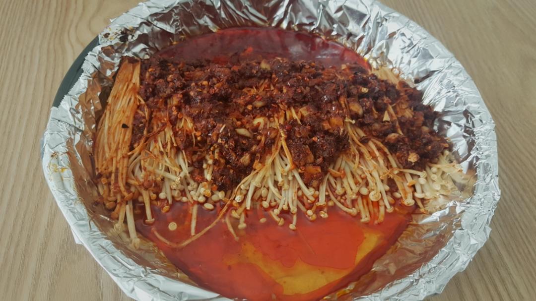 蒜蓉烤金针菇
