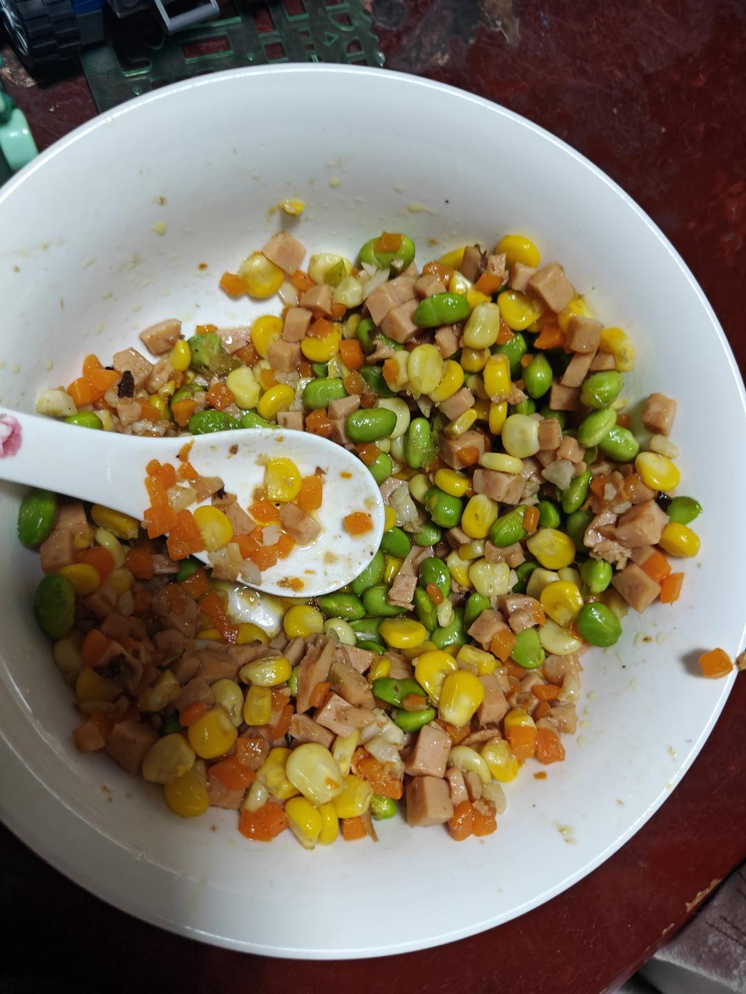 小朋友超爱的金玉满堂-豌豆炒玉米