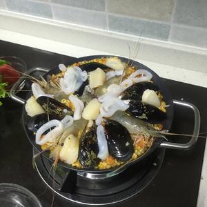 西班牙海鮮飯的做法 步骤9