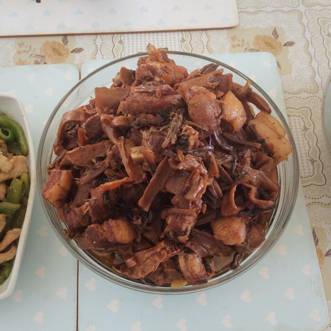 笋干烧肉