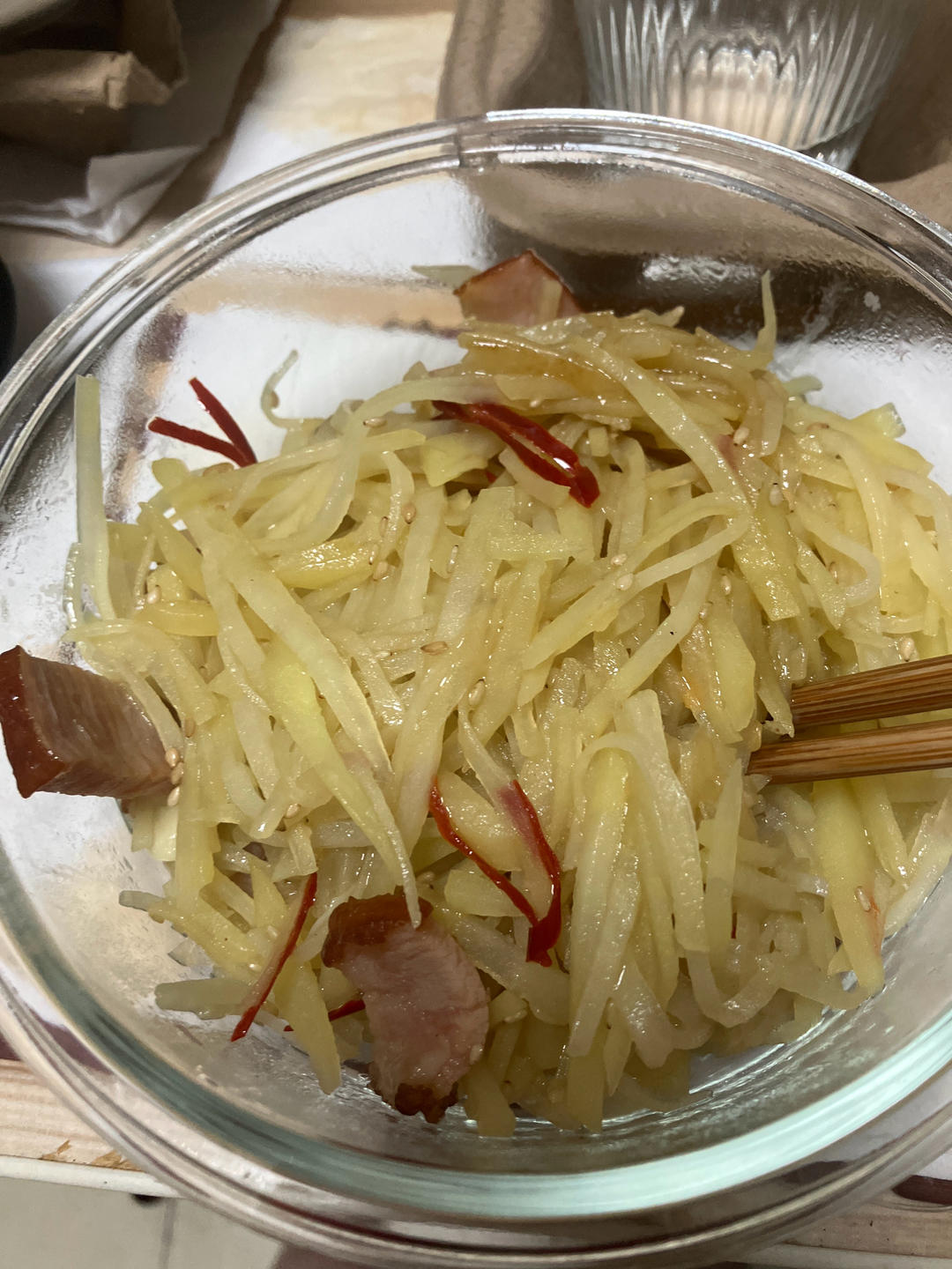 酸辣土豆丝的家常做法 超级下饭