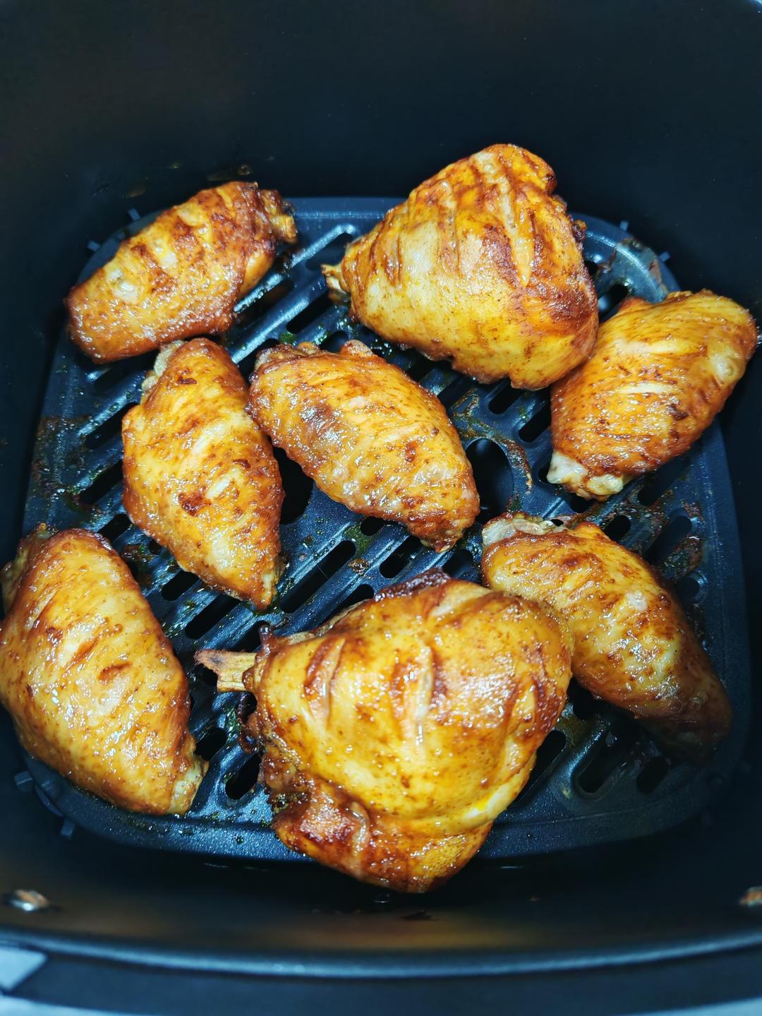 空气炸锅新奥尔良烤鸡翅