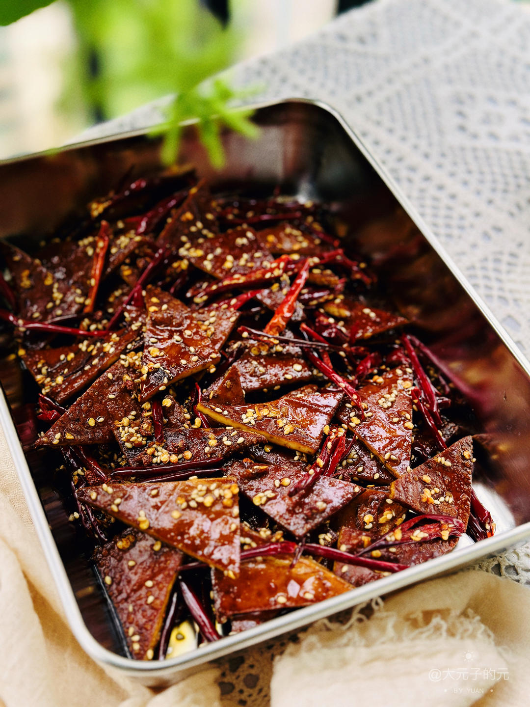 Get追剧小零食💋麻辣冷吃豆干，香到让人欲罢不能😋