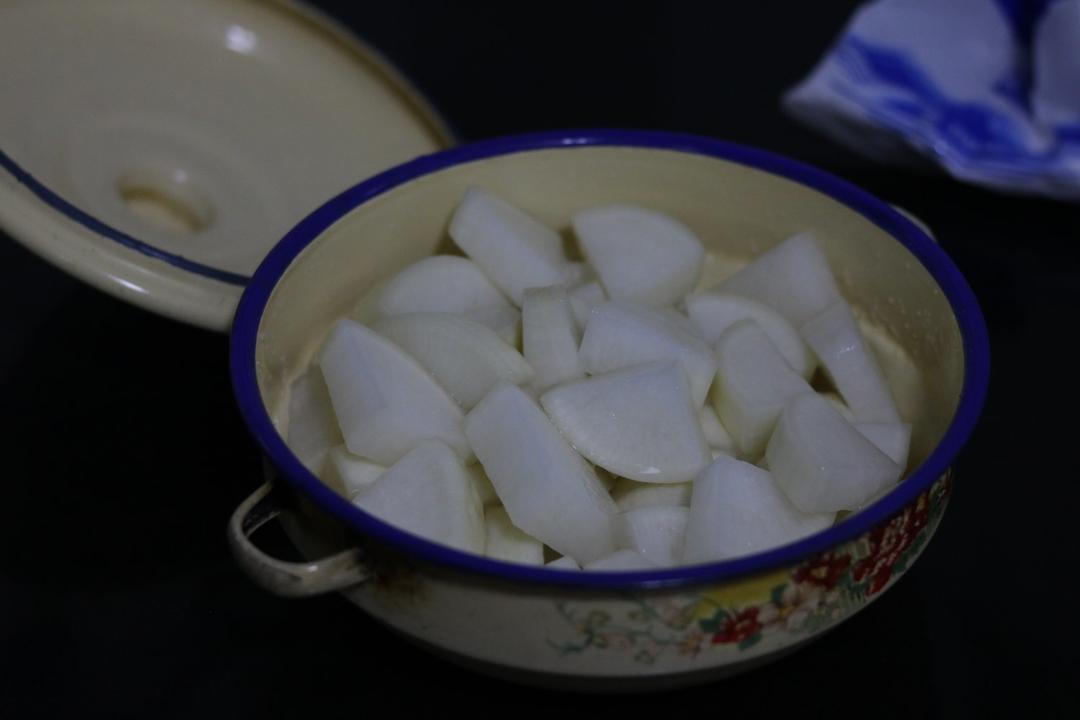 爽口菜腌糖醋萝卜片
