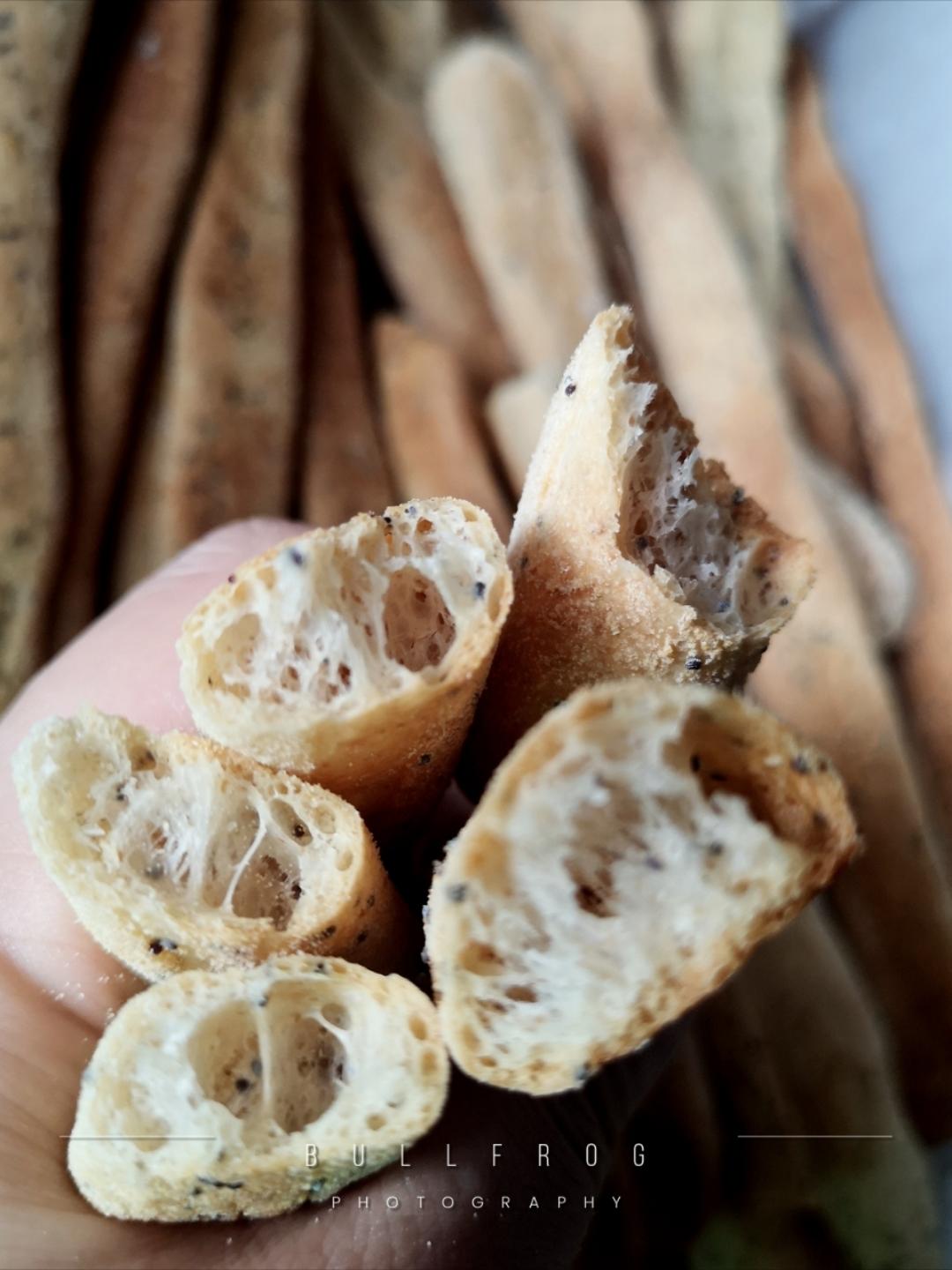 消耗天然酵种-意大利橄榄油脆面包棒Grissini