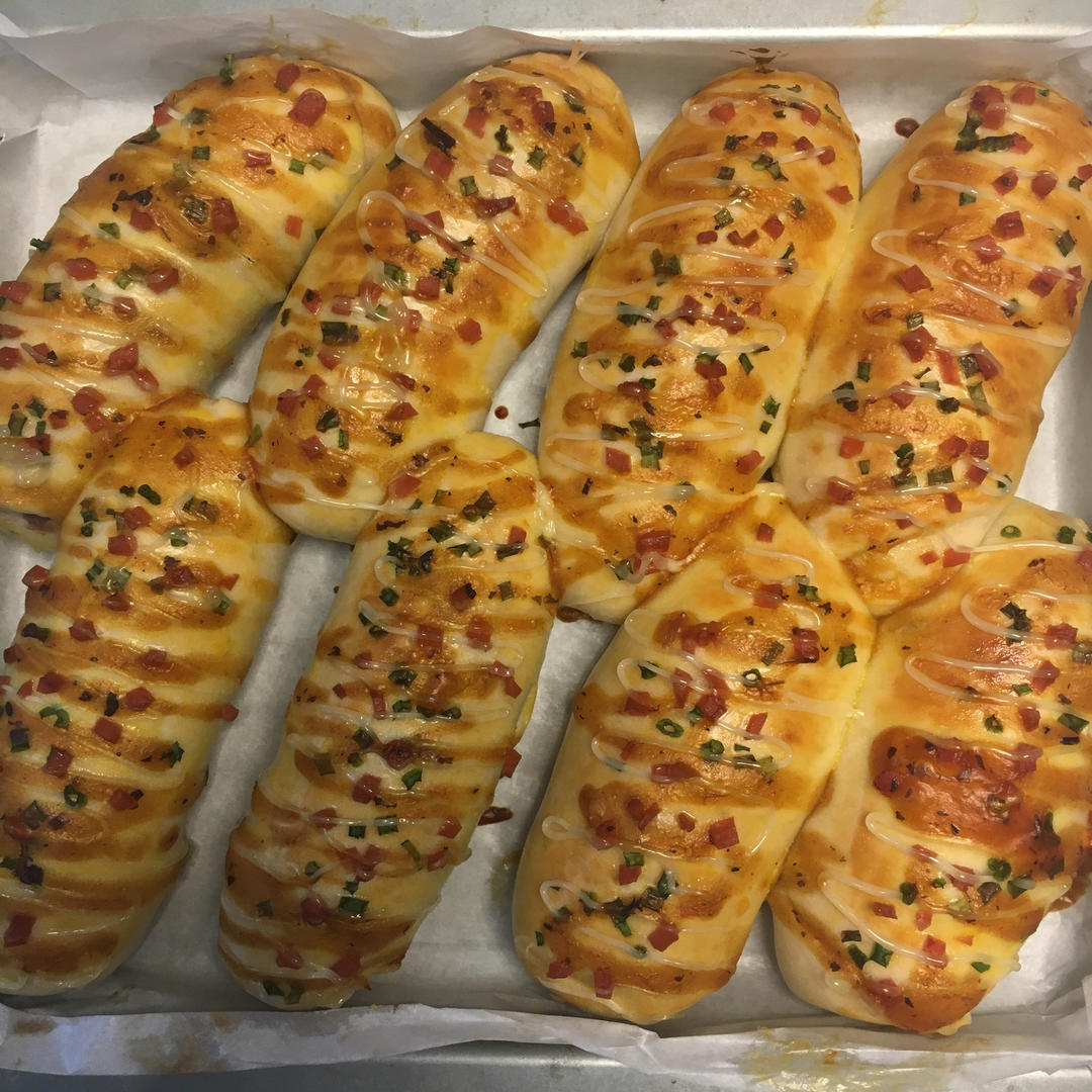 芝士火腿面包