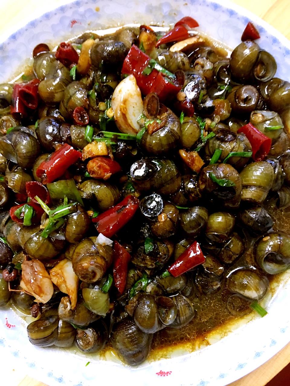 君逗逗做的酱爆田螺