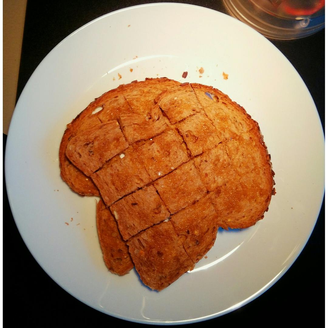 简单版蜂蜜厚多士