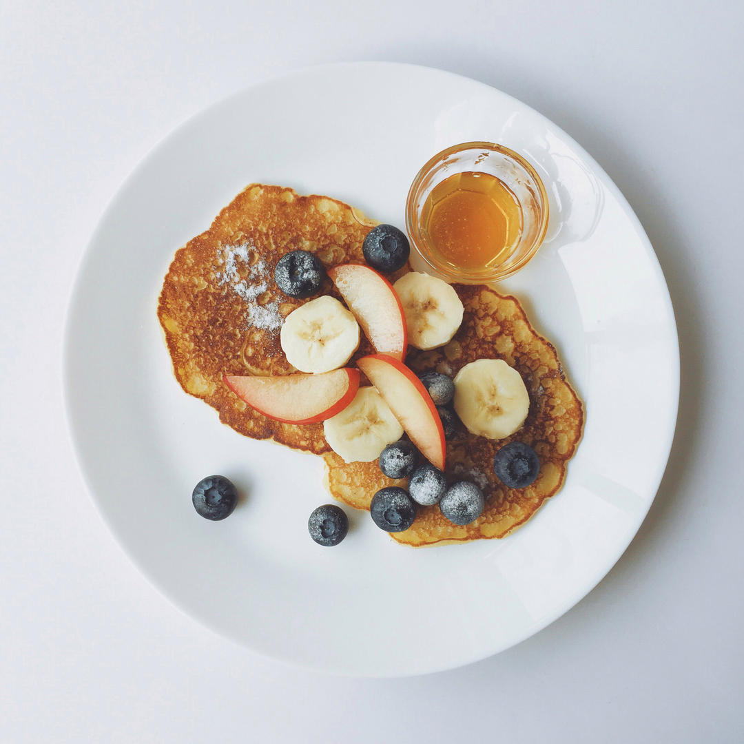 充满幸福感的早餐：蓝莓热松饼教程