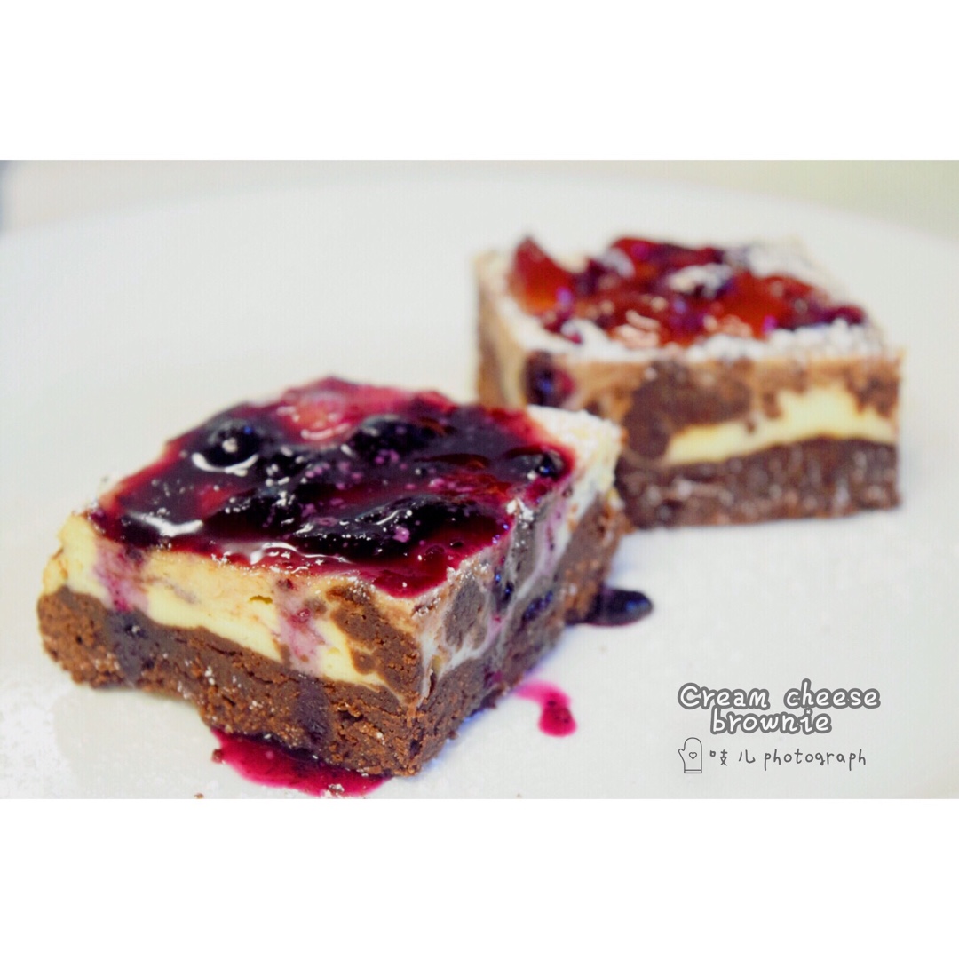 芝士布朗尼蛋糕 Cream Cheese Brownie