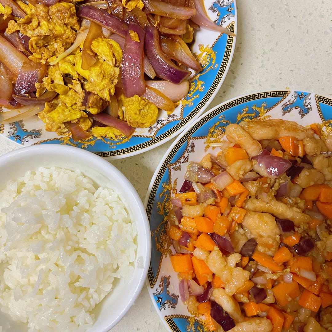 降压防癌的好食材  洋葱炒鸡蛋