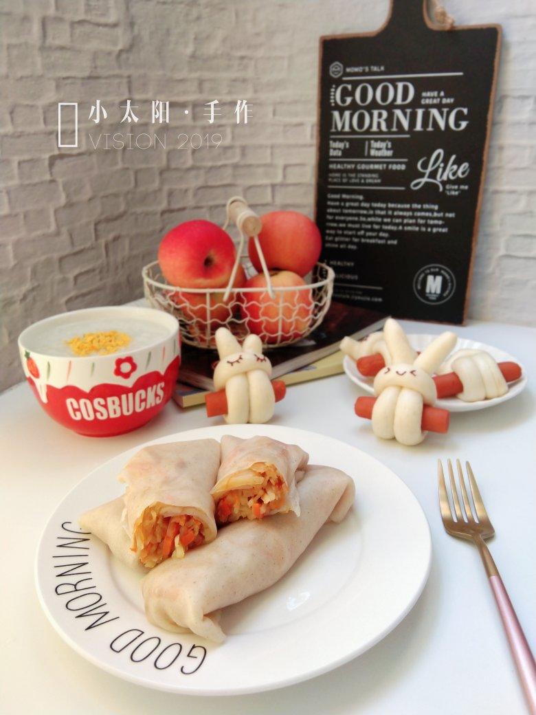 小兔子馒头(一次发酵)