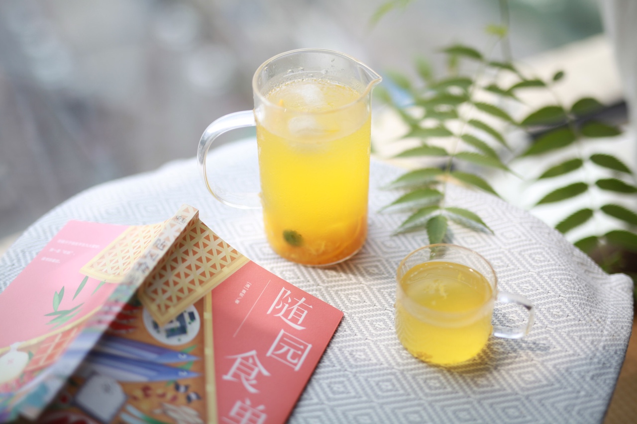 鲜橙柠檬绿茶【食材包操作说明】