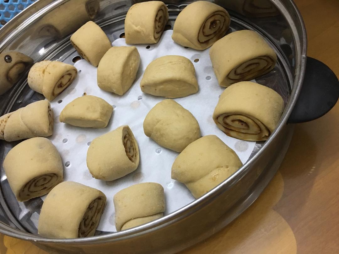 奶香红糖馒头