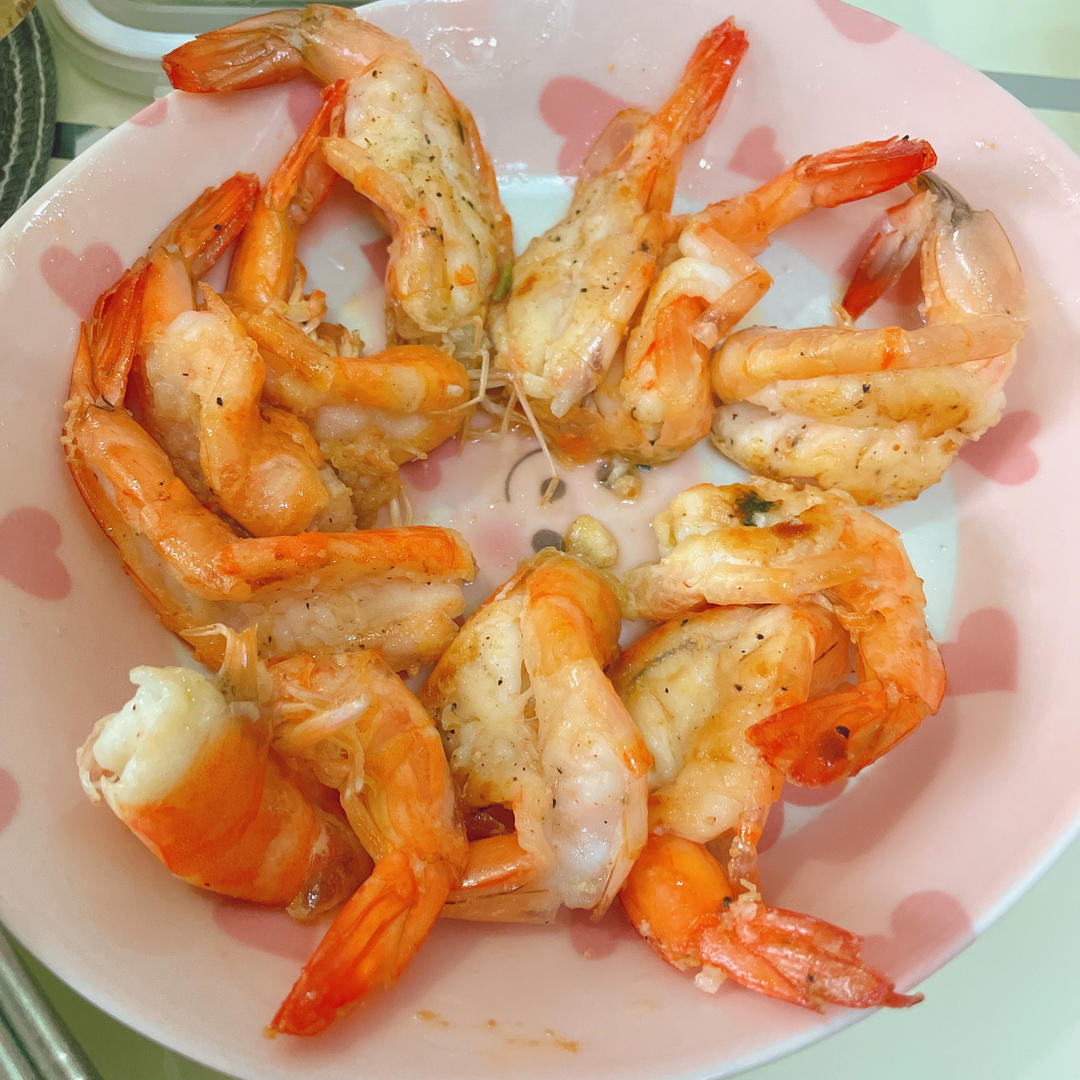 海盐煎对虾