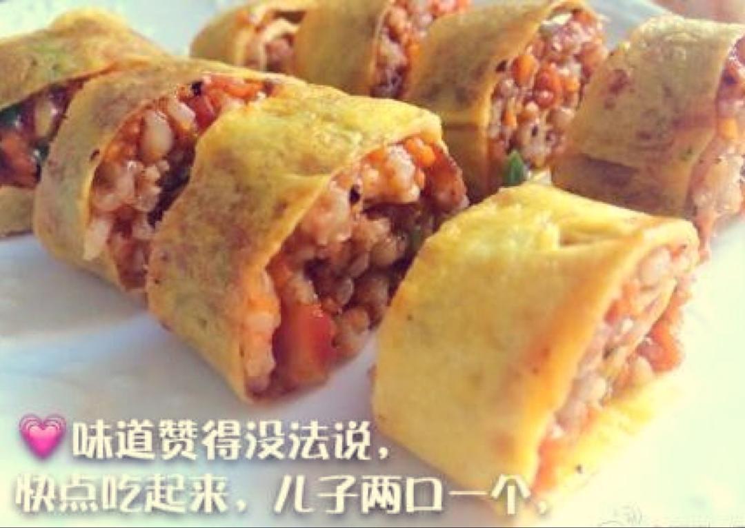 鲜虾饭卷（宝宝辅食）