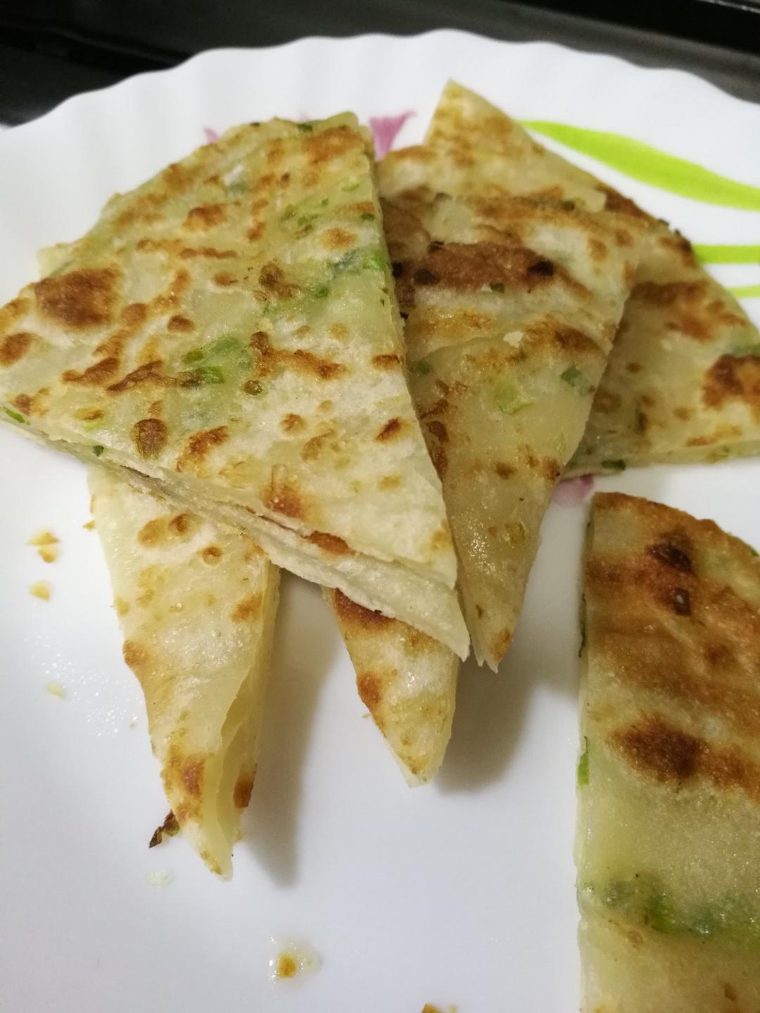 家常葱油饼
