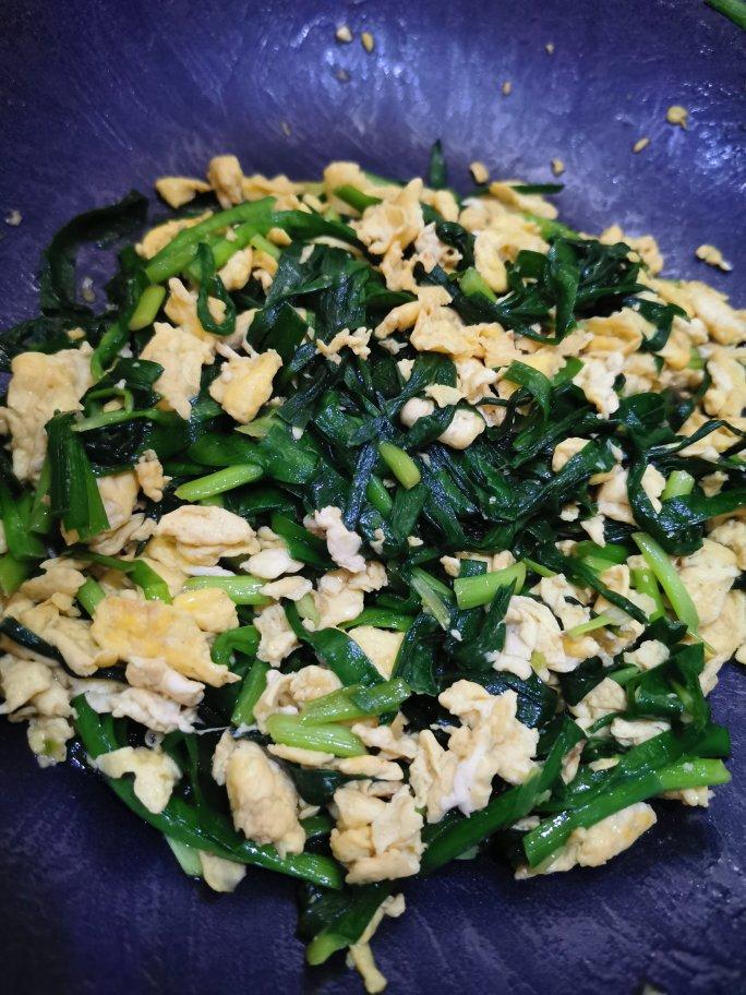 韭菜炒鸡蛋（下饭菜）