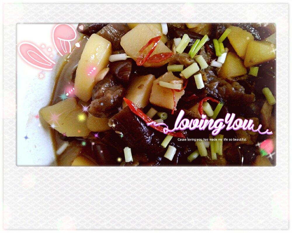 土豆炖茄子