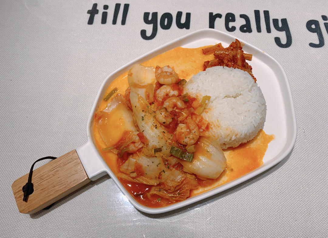 热乎乎的【番茄虾仁汤】