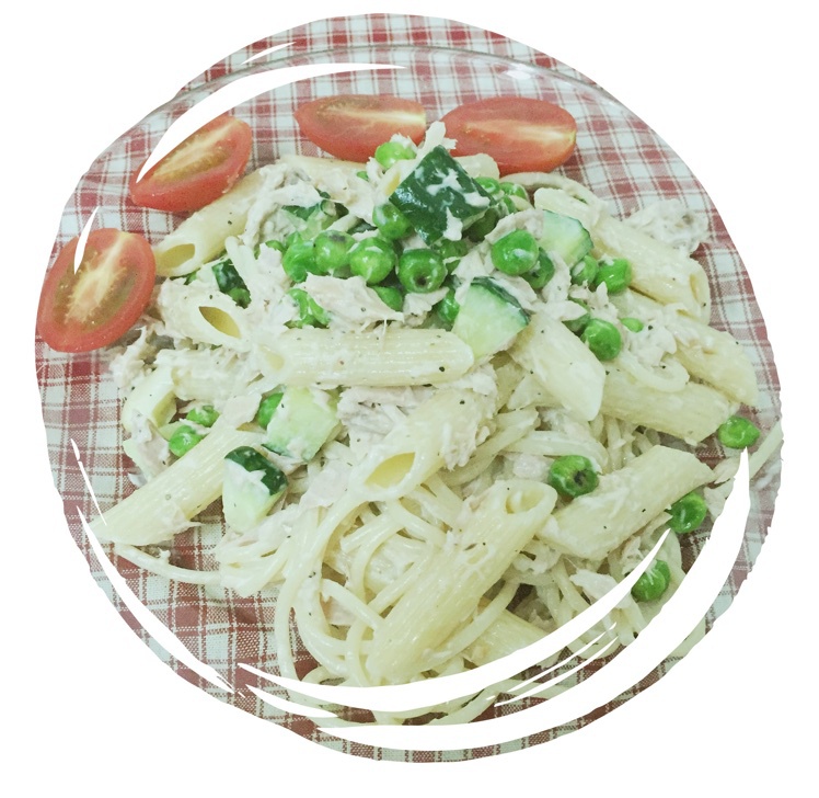 金枪鱼意面沙拉