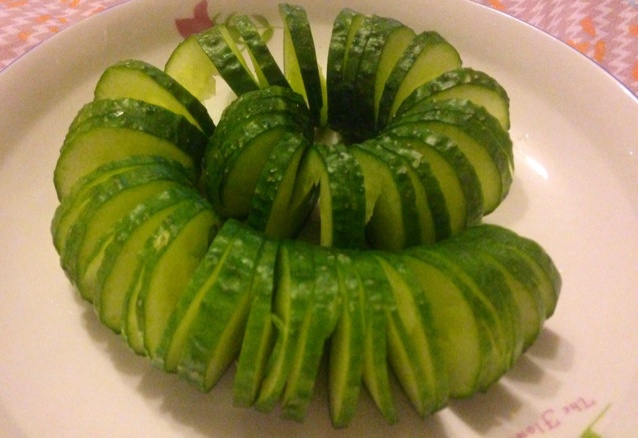 爽口蓑衣黄瓜