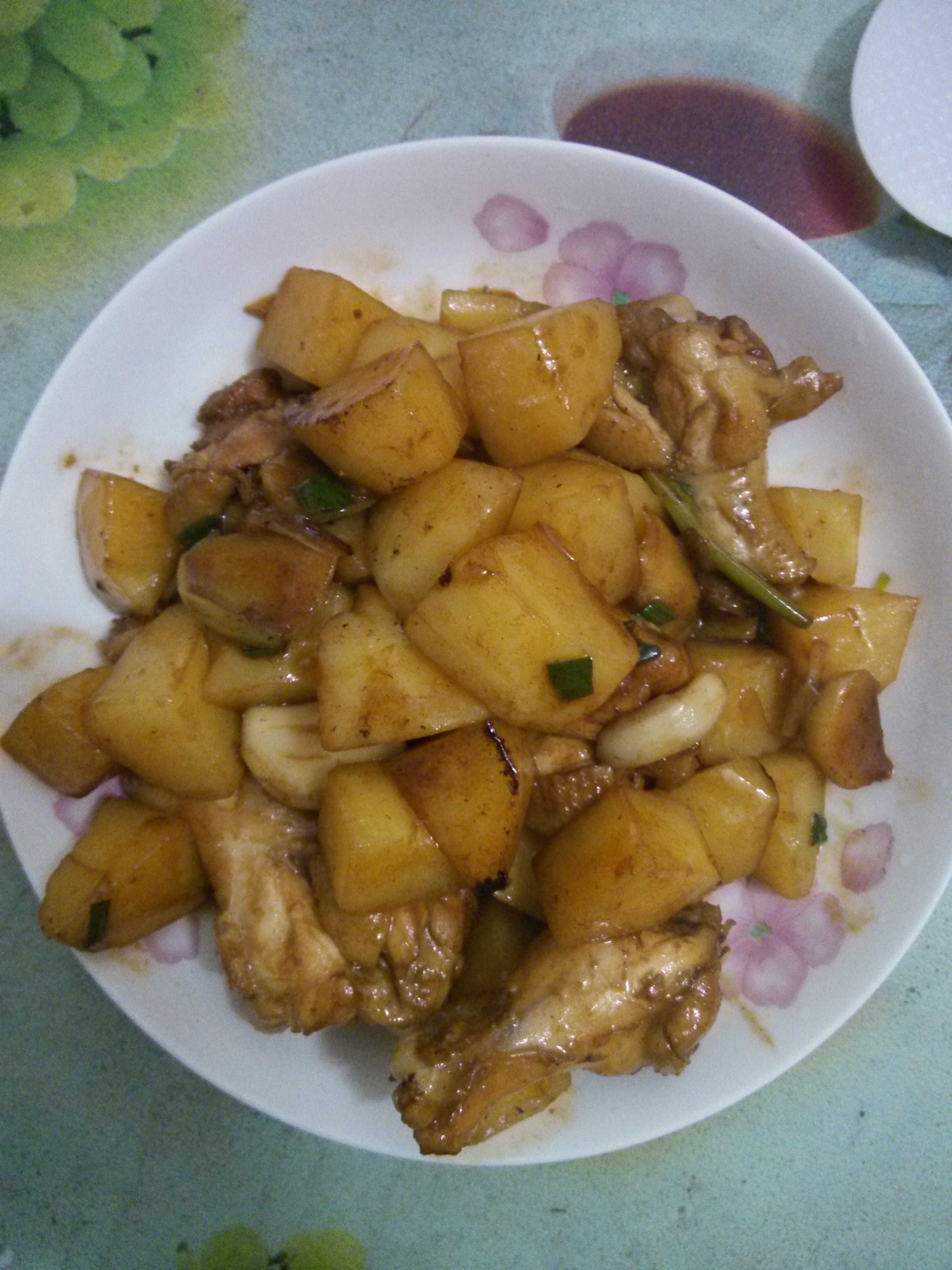 红烧土豆鸡腿