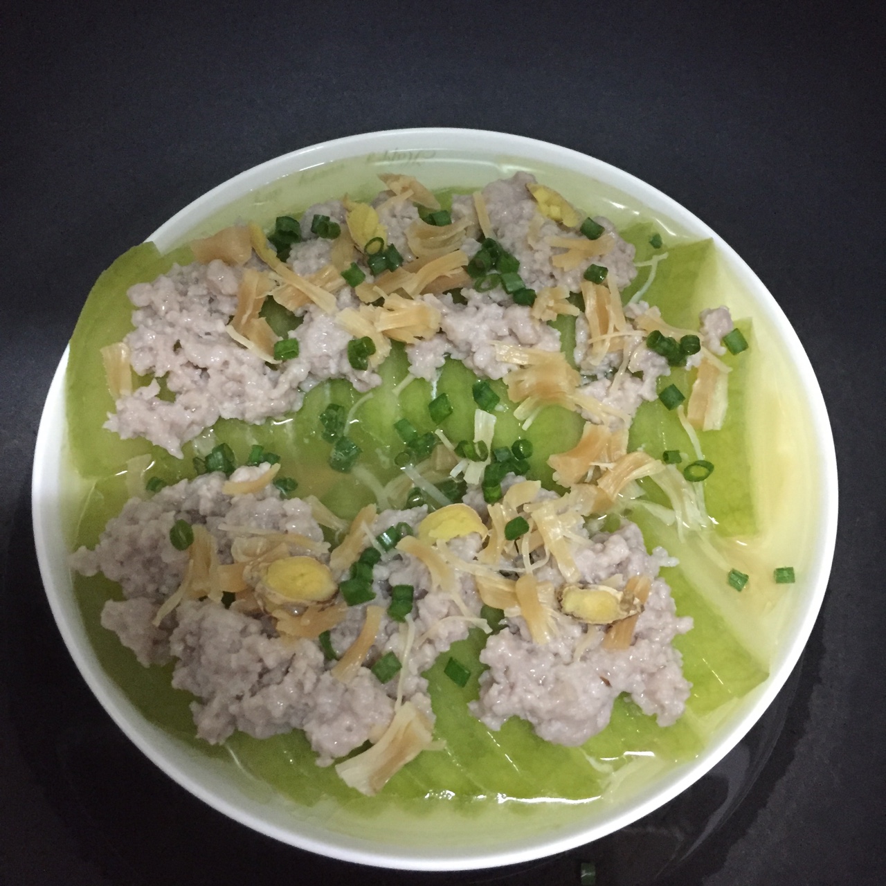 肉末蒸冬瓜