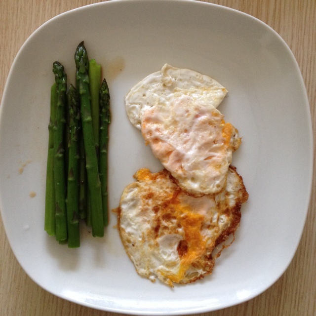 蛋蛋香气之芦笋煎蛋