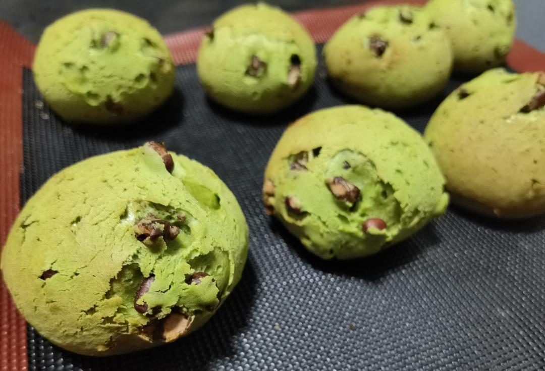 抹茶蜜豆麻薯的做法