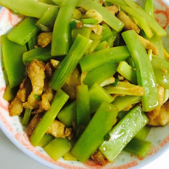 莴笋炒肉
