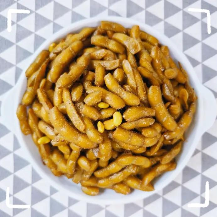 香辣煮毛豆.五香毛豆
