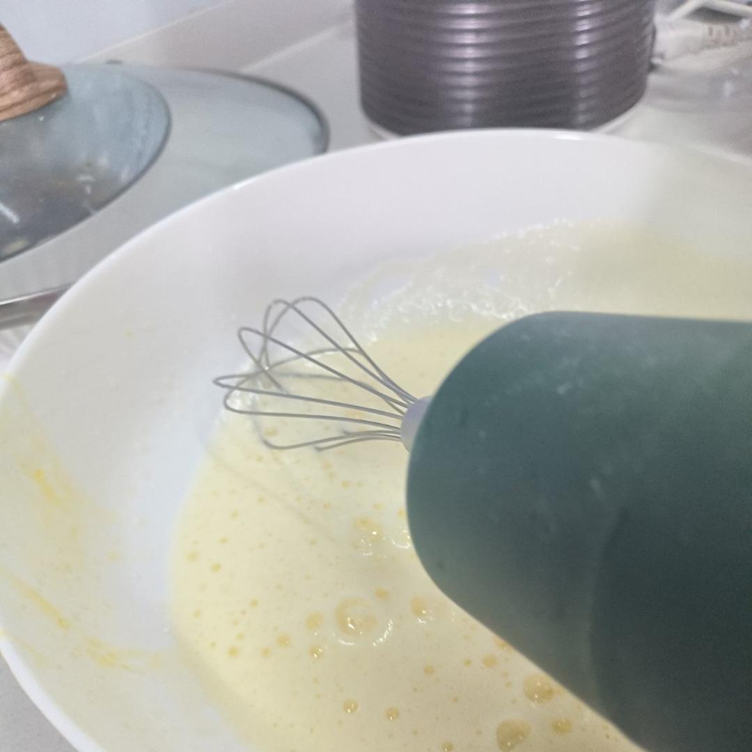 空气炸锅纸杯戚风蛋糕
