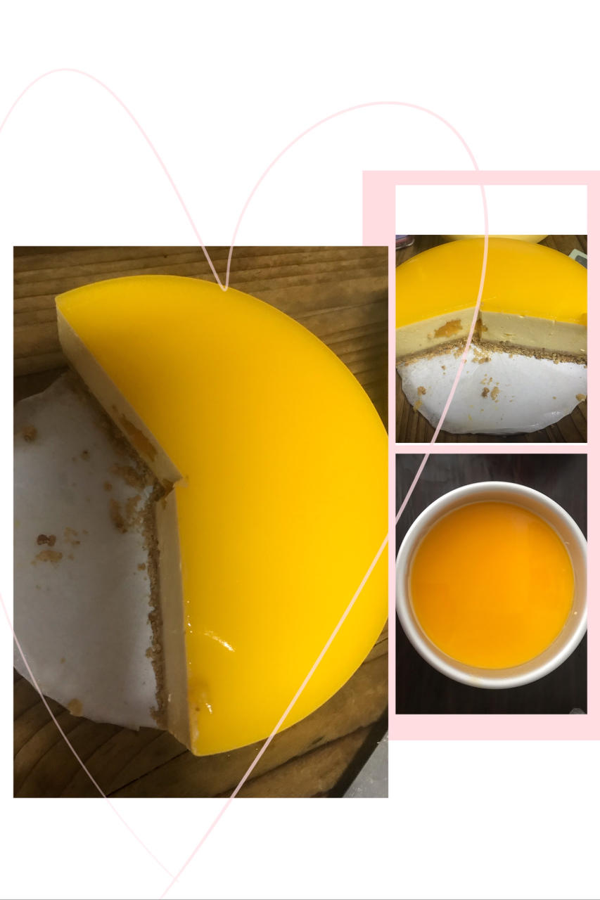 【视频】芒果慕斯（6寸） | 含镜面果胶配方