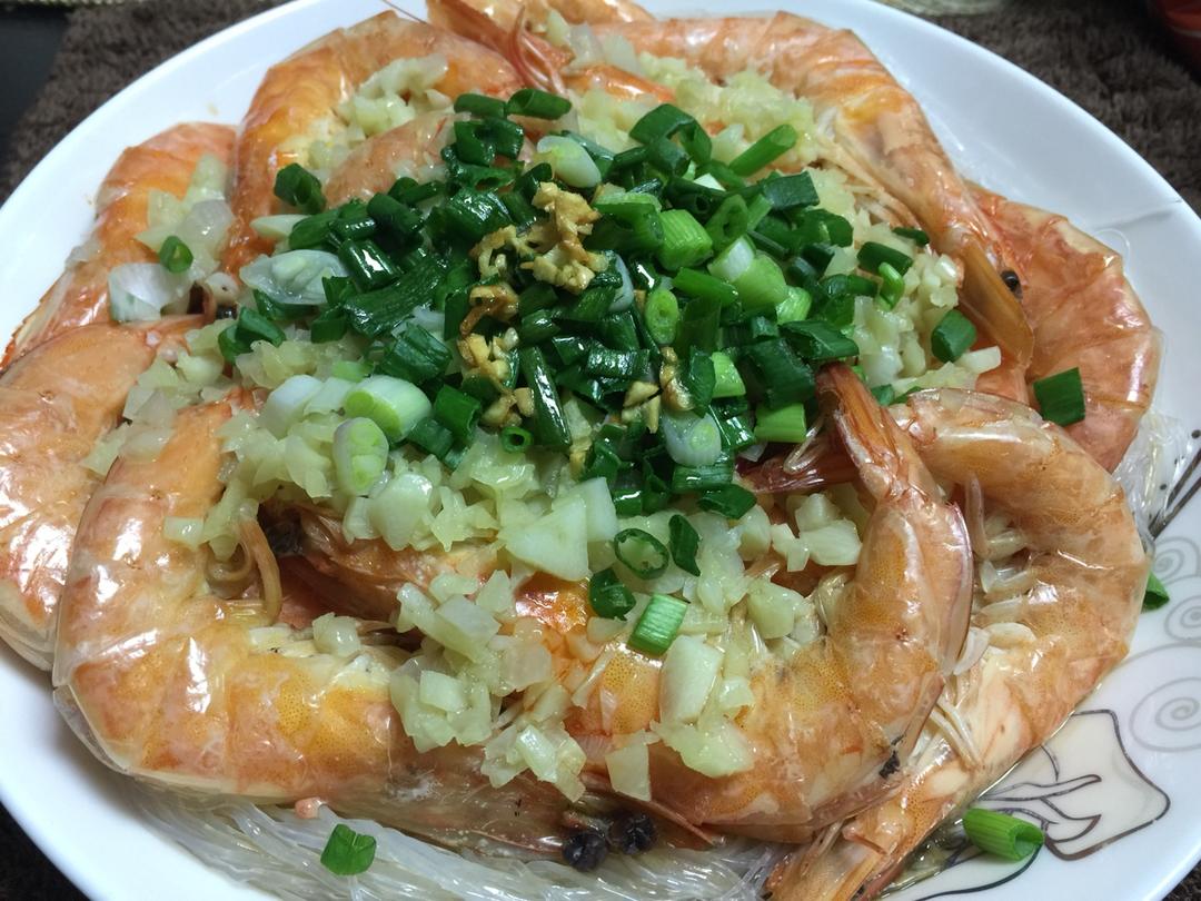 蒜蓉粉丝蒸大虾