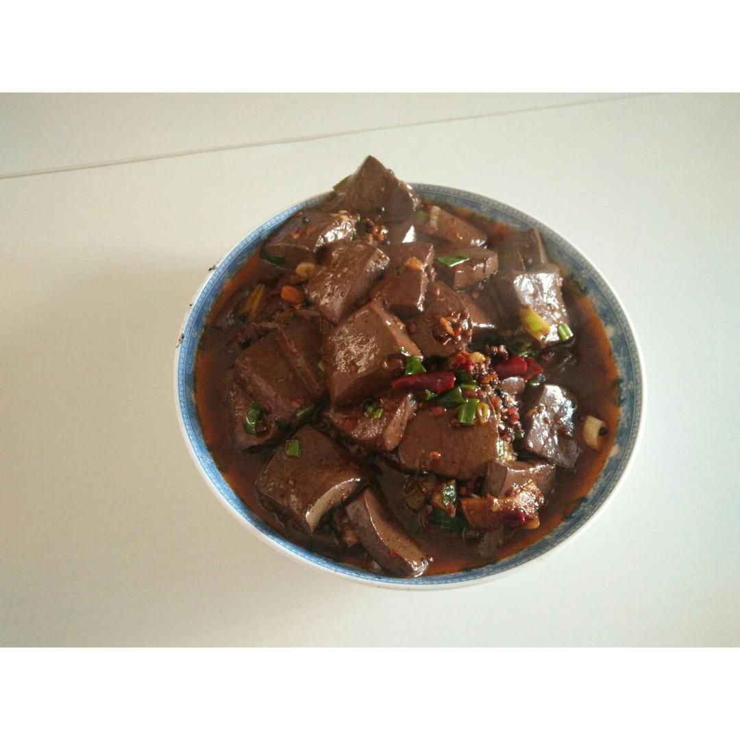 家常溜血旺