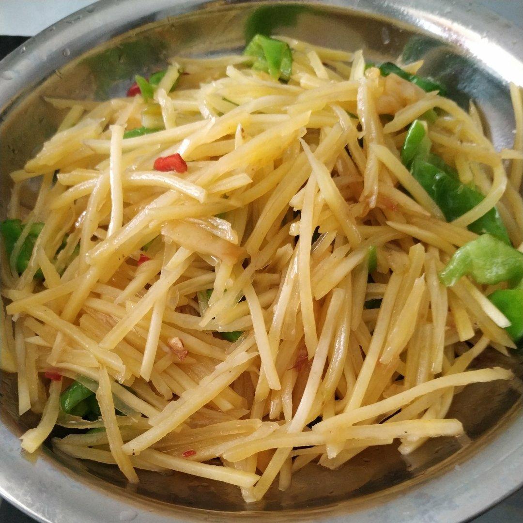 青椒土豆丝