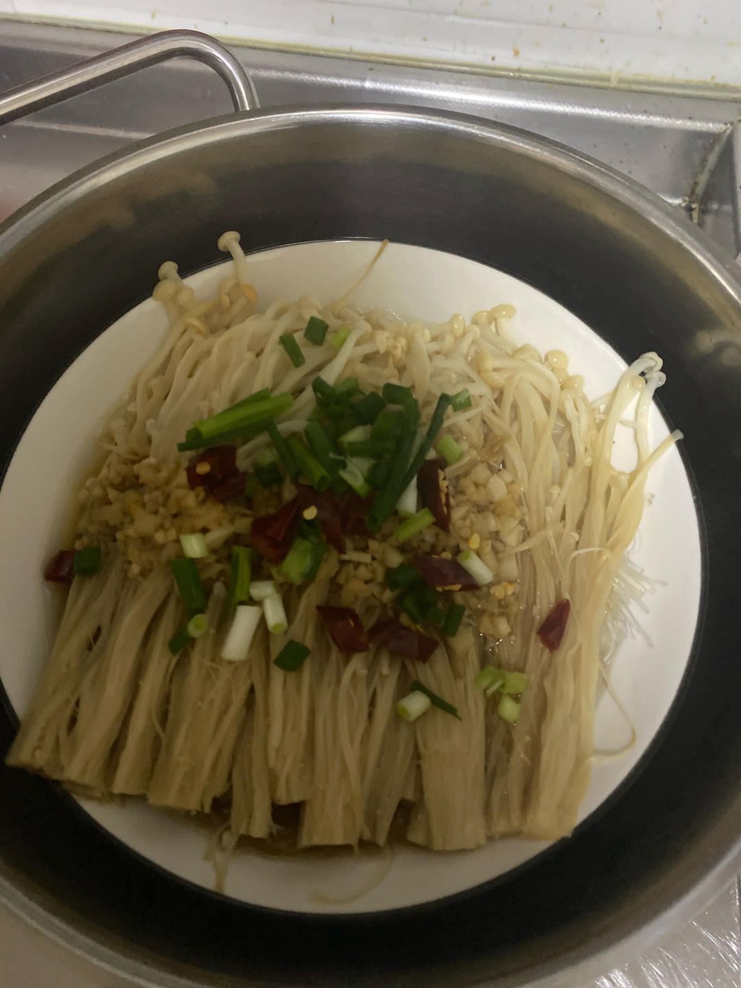 蒜蓉粉丝金针菇