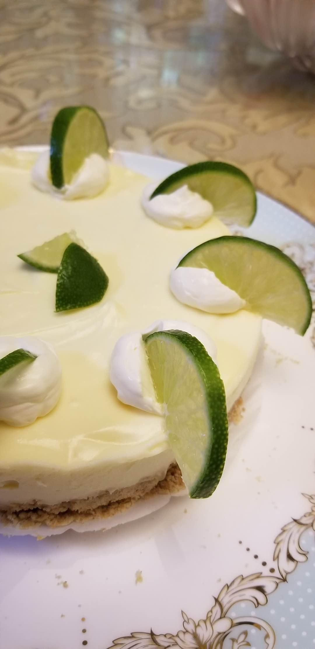 青柠芝士慕斯蛋糕