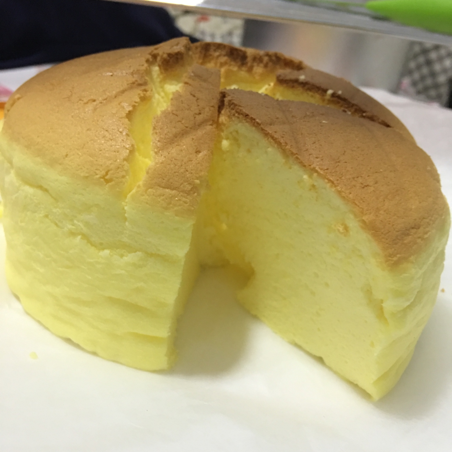 轻乳酪芝士蛋糕6寸#皮黑森林#