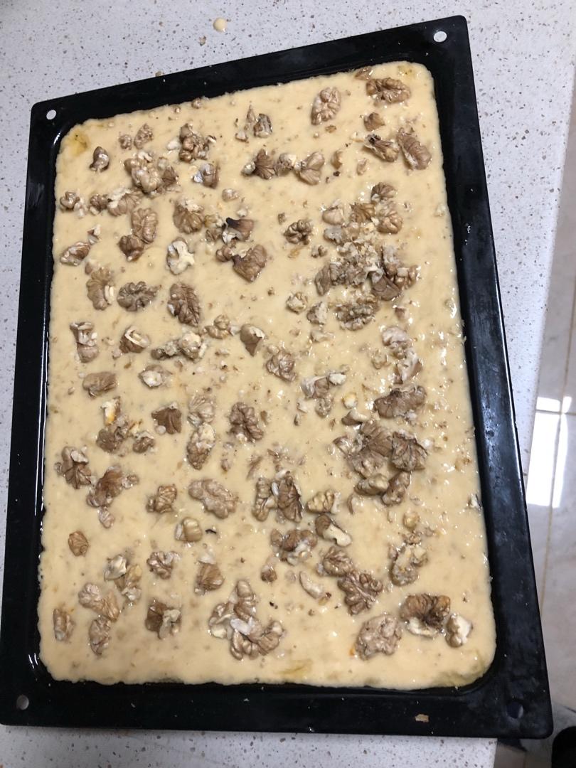 香蕉核桃蛋糕（低油少糖健康版）